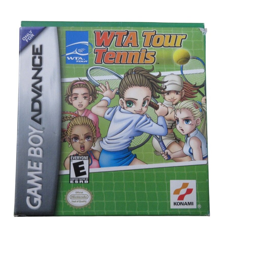 WTA Tour Tennis - Game Boy Advance GBA Game Inc Manual